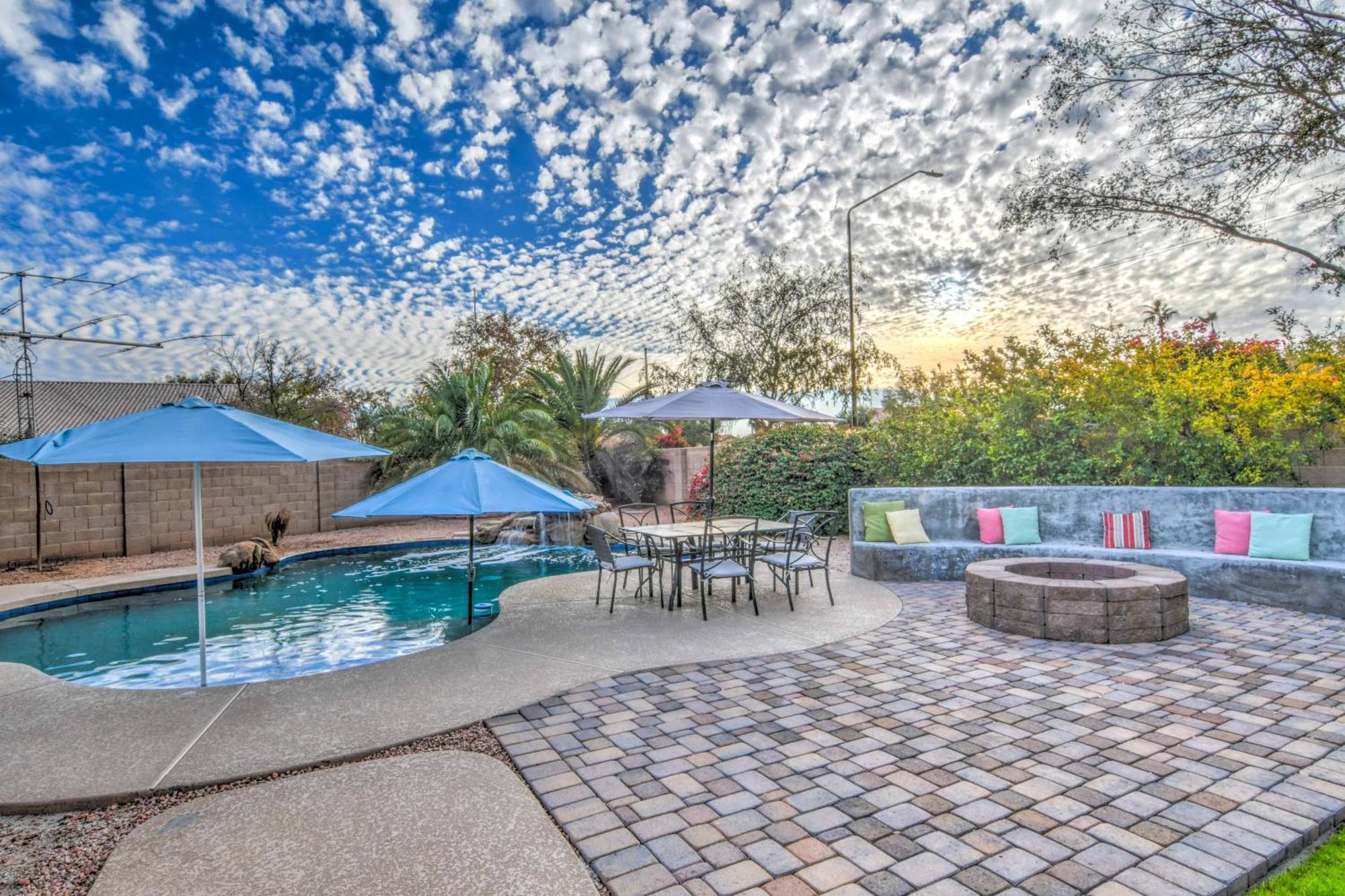 Villa Route 66 Oasis In Downtown Gilbert With Heated Pool & Mini Golf Exterior foto