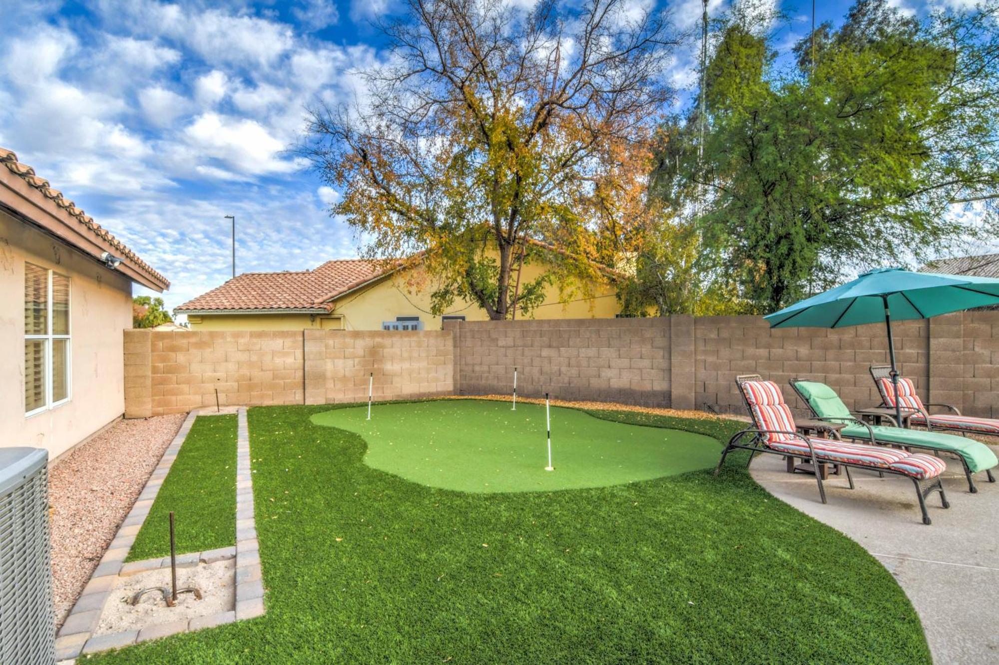 Villa Route 66 Oasis In Downtown Gilbert With Heated Pool & Mini Golf Exterior foto