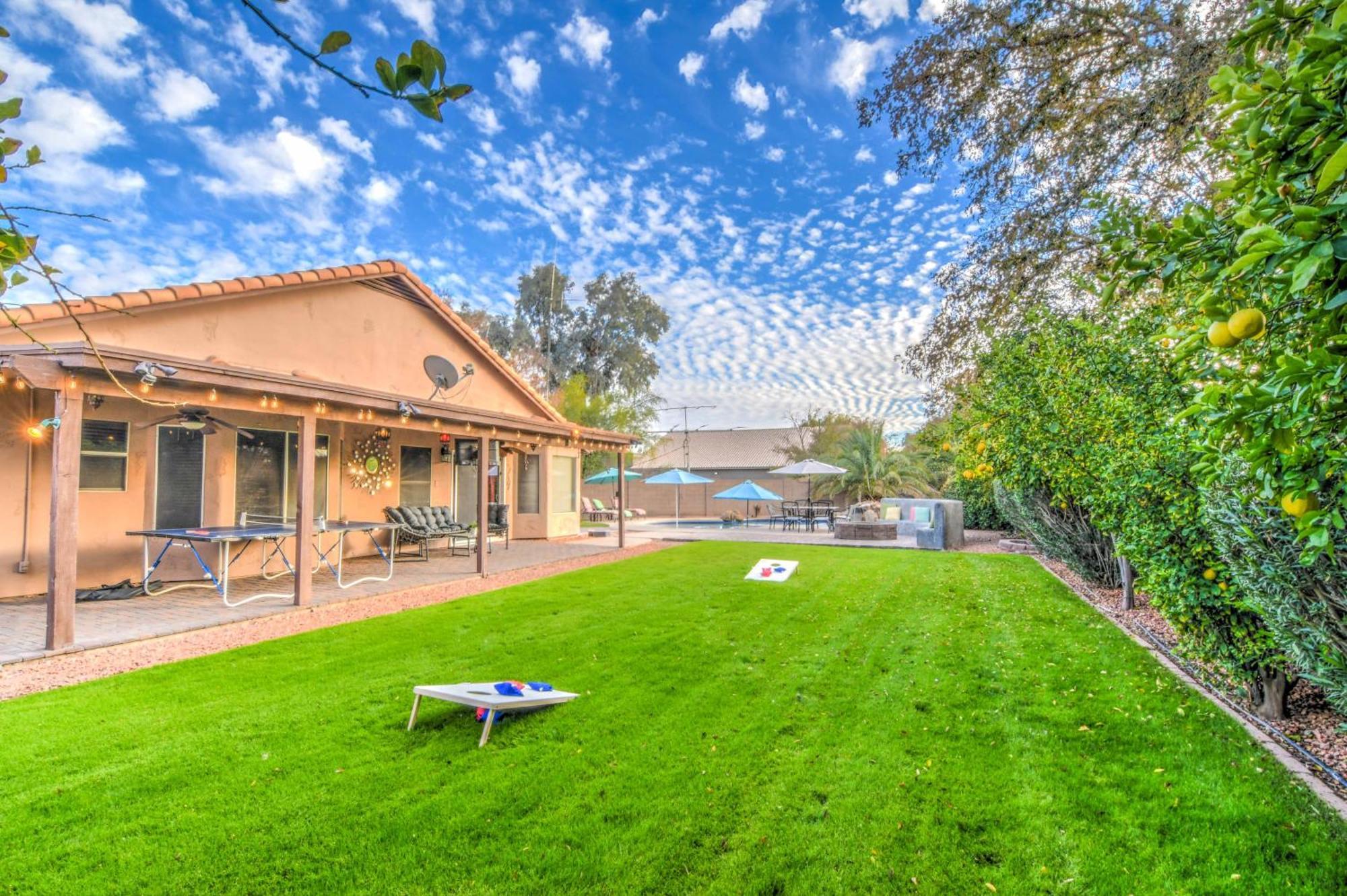 Villa Route 66 Oasis In Downtown Gilbert With Heated Pool & Mini Golf Exterior foto